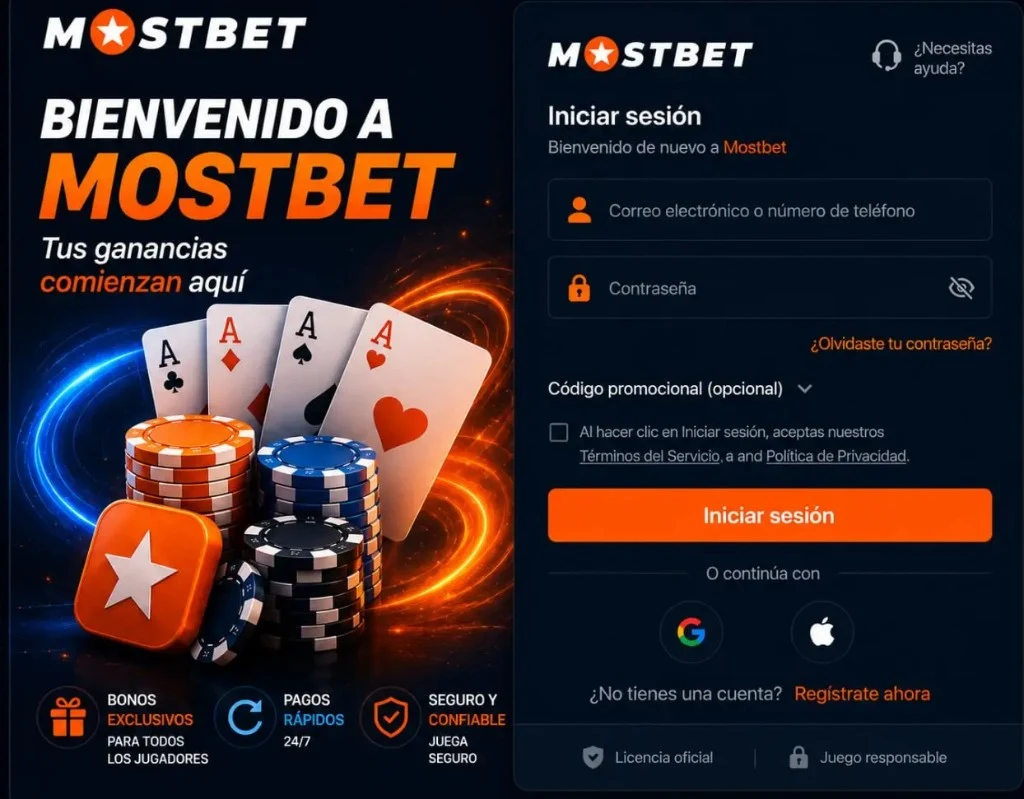 Mostbet Colombia: Bienvenido a Mostbet, acceso seguro e inicio de sesión para jugadores.