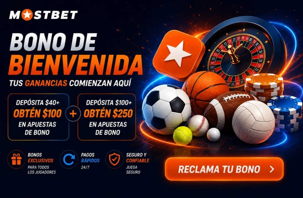 Mostbet Colombia: promoción de bienvenida con deportes en vivo